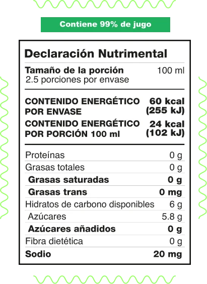 Ficha Nutrimental